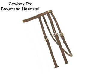 Cowboy Pro Browband Headstall