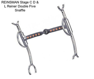 REINSMAN Stage C D & L Reiner Double Five Snaffle