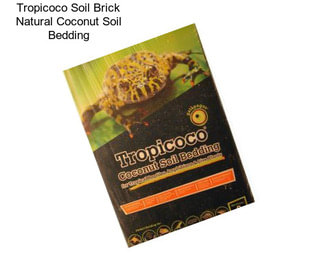 Tropicoco Soil Brick Natural Coconut Soil Bedding