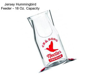 Jersey Hummingbird Feeder - 18 Oz. Capacity