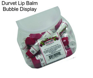 Durvet Lip Balm Bubble Display