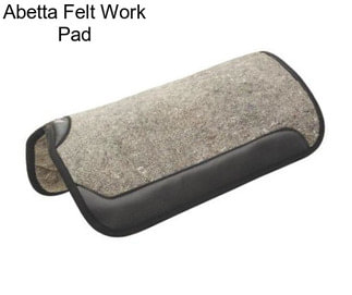 Abetta Felt Work Pad