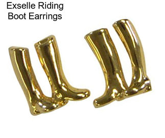 Exselle Riding Boot Earrings