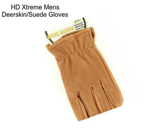 HD Xtreme Mens Deerskin/Suede Gloves