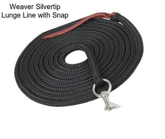 Weaver Silvertip Lunge Line with Snap