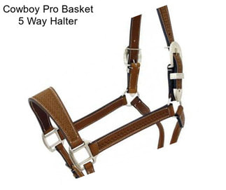 Cowboy Pro Basket 5 Way Halter