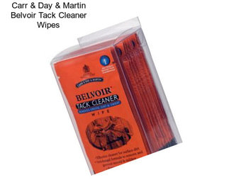 Carr & Day & Martin Belvoir Tack Cleaner Wipes