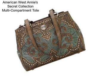 American West Annie\'s Secret Collection Multi-Compartment Tote