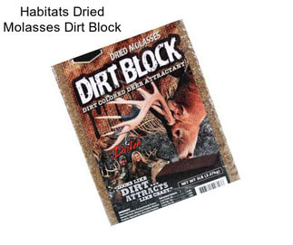 Habitats Dried Molasses Dirt Block