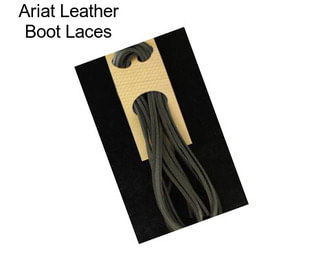 Ariat Leather Boot Laces