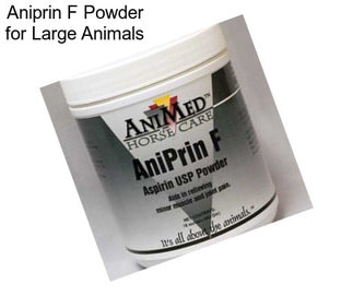 Aniprin F Powder for Large Animals