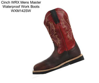 Cinch WRX Mens Master Waterproof Work Boots WXM142SW