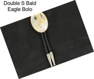 Double S Bald Eagle Bolo