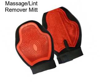 Massage/Lint Remover Mitt