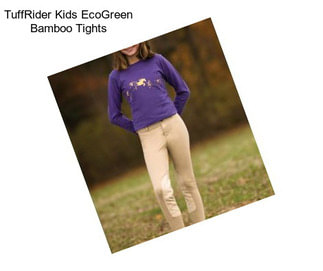 TuffRider Kids EcoGreen Bamboo Tights