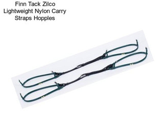 Finn Tack Zilco Lightweight Nylon Carry Straps Hopples