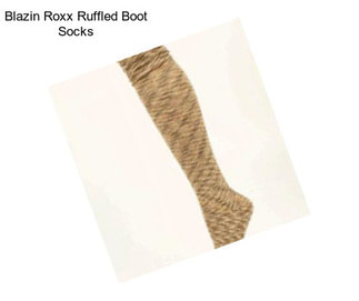 Blazin Roxx Ruffled Boot Socks