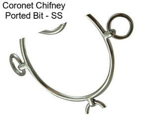 Coronet Chifney Ported Bit - SS