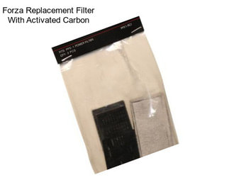 Forza Replacement Filter With Activated Carbon