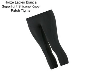 Horze Ladies Bianca Superlight Silicone Knee Patch Tights