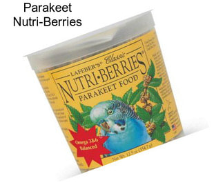 Parakeet Nutri-Berries