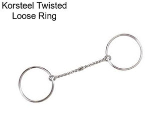 Korsteel Twisted Loose Ring