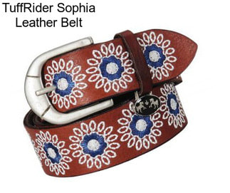 TuffRider Sophia Leather Belt