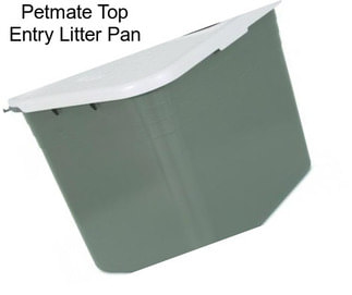 Petmate Top Entry Litter Pan