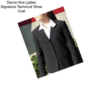 Devon Aire Ladies Signature Technical Show Coat