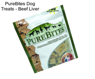 PureBites Dog Treats - Beef Liver