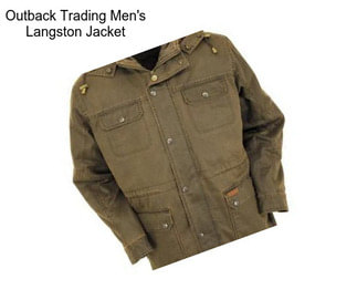 Outback Trading Men\'s Langston Jacket