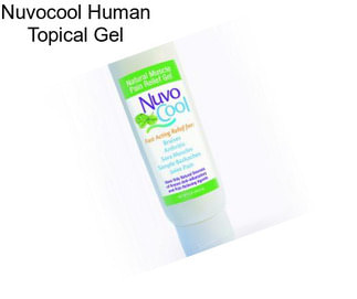 Nuvocool Human Topical Gel