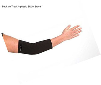 Back on Track + physio Elbow Brace