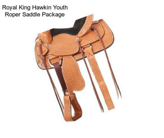 Royal King Hawkin Youth Roper Saddle Package