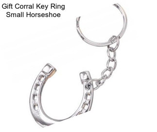 Gift Corral Key Ring Small Horseshoe