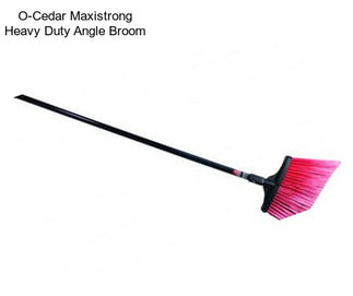 O-Cedar Maxistrong Heavy Duty Angle Broom