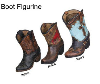 Boot Figurine