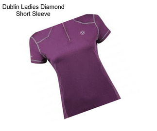 Dublin Ladies Diamond Short Sleeve