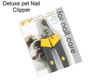 Deluxe pet Nail Clipper