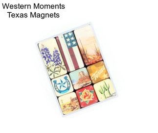 Western Moments Texas Magnets