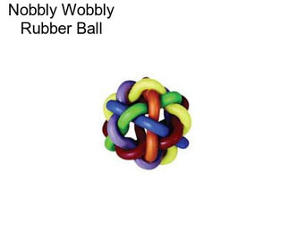 Nobbly Wobbly Rubber Ball