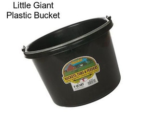 Little Giant Plastic Bucket