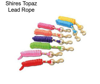 Shires Topaz Lead Rope