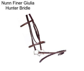 Nunn Finer Giulia Hunter Bridle