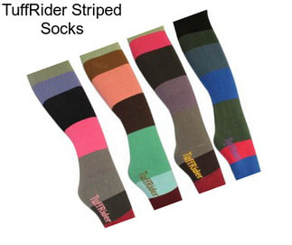 TuffRider Striped Socks