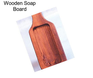 Wooden Soap Board