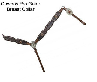 Cowboy Pro Gator Breast Collar