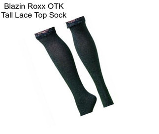 Blazin Roxx OTK Tall Lace Top Sock