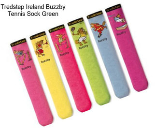 Tredstep Ireland Buzzby Tennis Sock Green