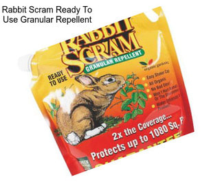 Rabbit Scram Ready To Use Granular Repellent